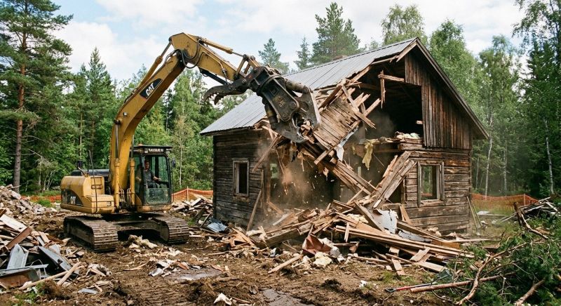 Cabin Demolition in Beaumont, TX