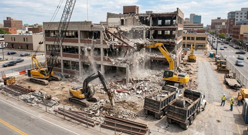 Apartment Demolition in Houston, TX
