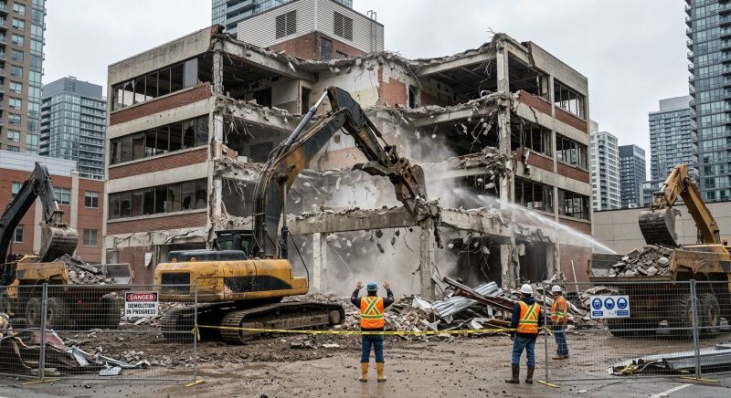 Apartment Demolition in Sacramento, CA