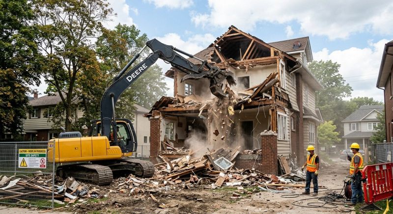 Building Demolition Service in Roseville, CA
