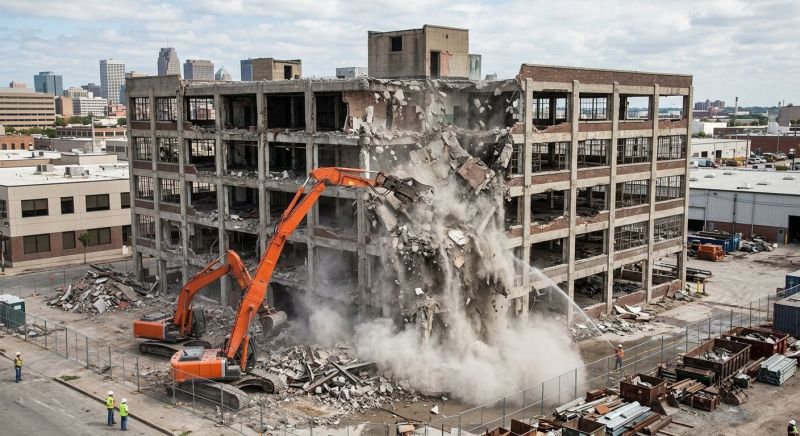Commercial Building Demolition in Houston, TX