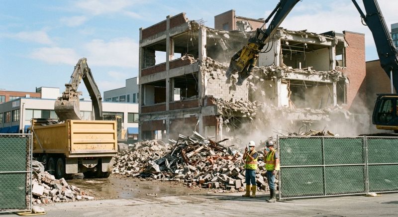 Commercial Demolition Service in Katy, TX