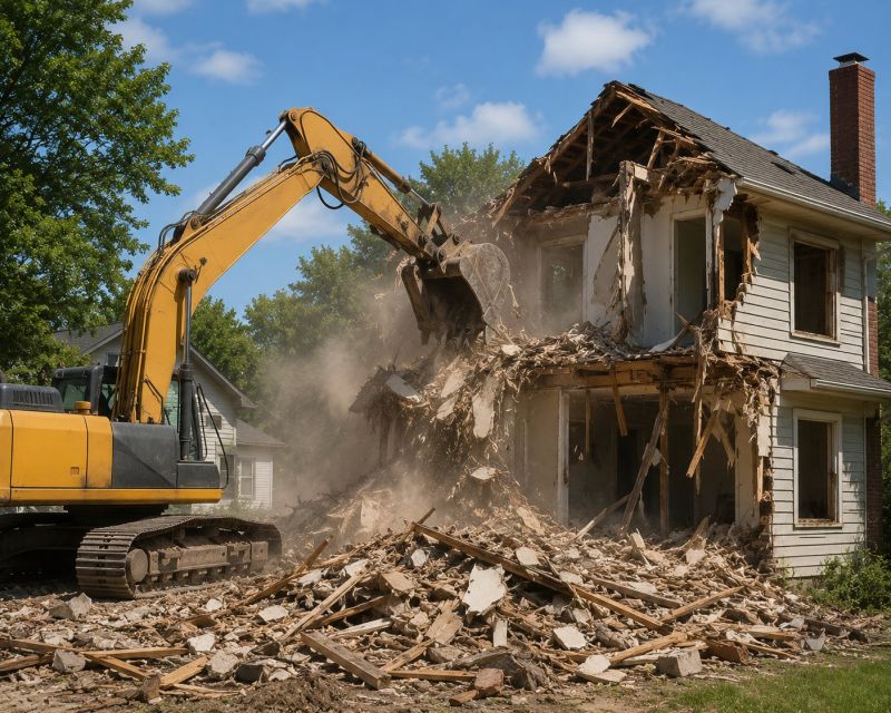 House Demolition Service in Freehold, NJ