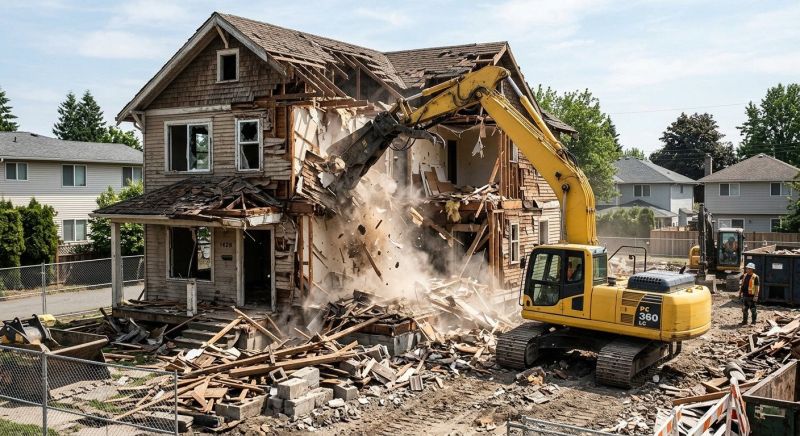 House Demolition Service in Beaumont, TX
