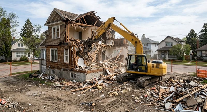 House Demolition Service in Sacramento, CA